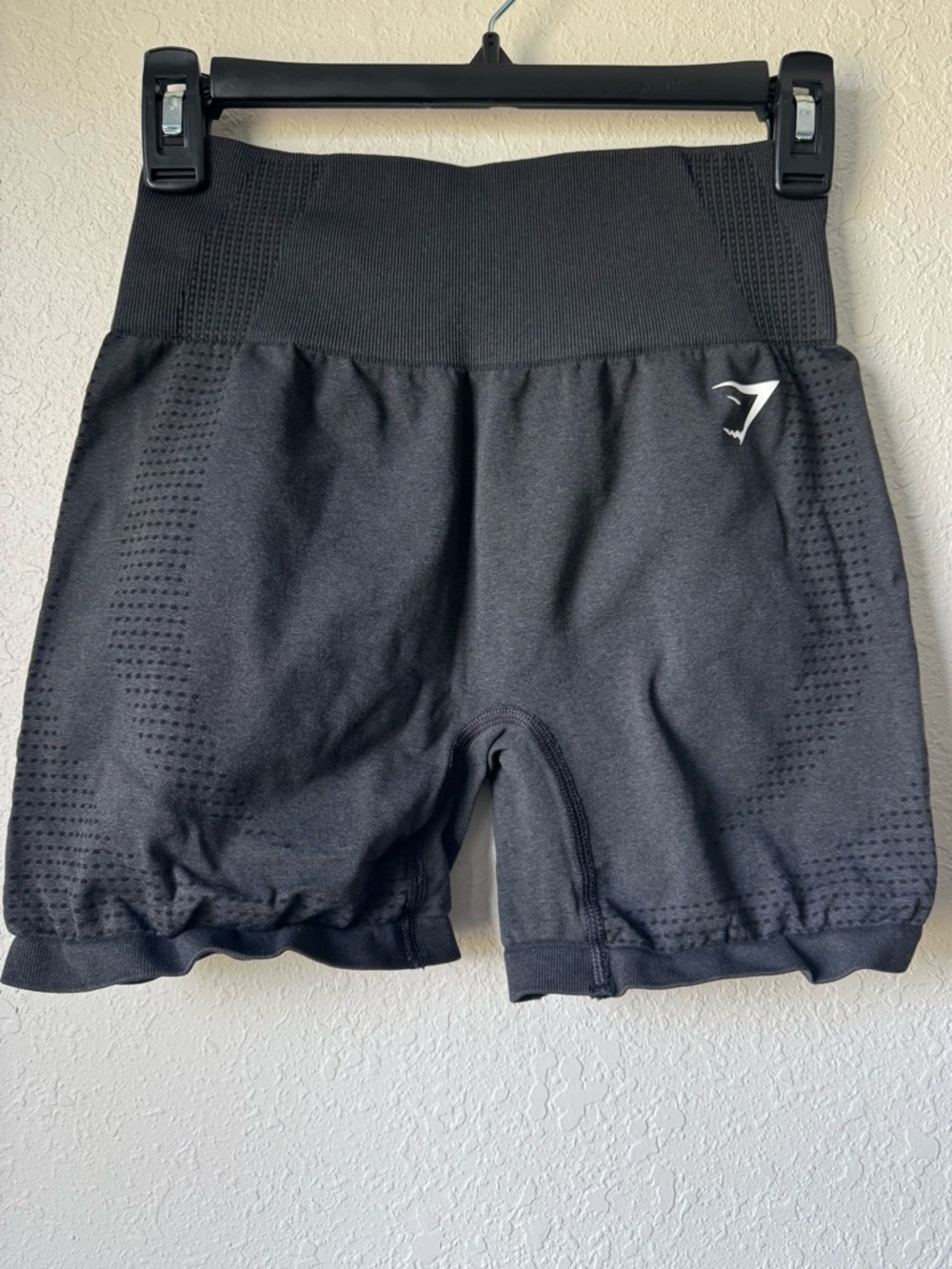 Gymshark Seamless High-Waist Black Bike Shorts